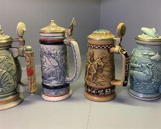 Avon date and number beer stein collection