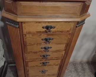Jewelry armoire