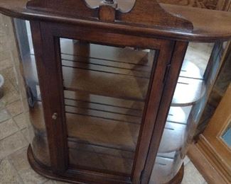 Wall mount display case