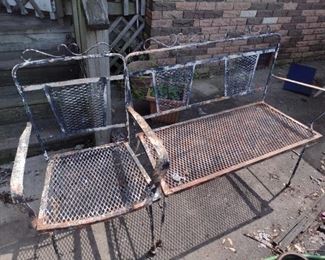 Metal lawn ( project ) set.