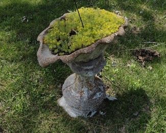 Concrete yard decorations