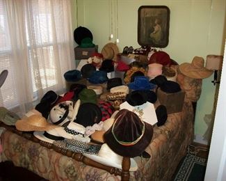 A vast collection of Ladies Hat
