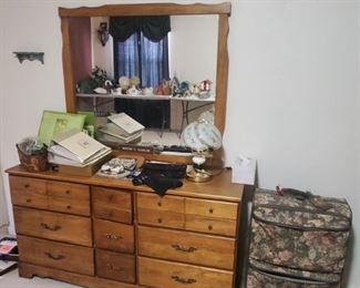 Vintage Dresser with Mirror