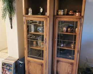 Matching Curio Cabinets