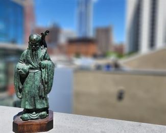 Bronze sculpture 10" high