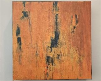 11" square art piece