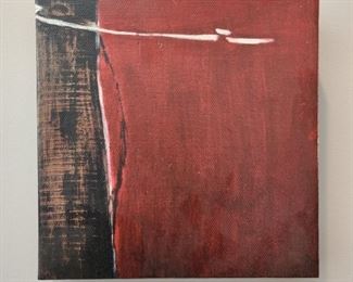 11" square art piece