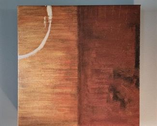 11" square art piece