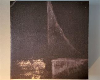 11" square art piece