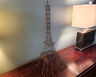 metal sculpture 26" high