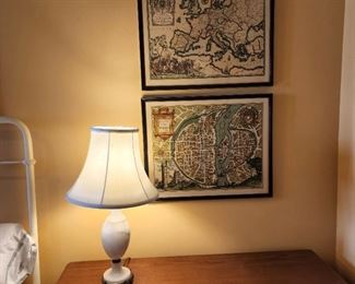 Map prints each 17" x 21"