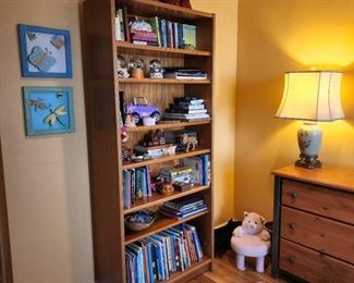 76" high x 33" wide x 12" deep