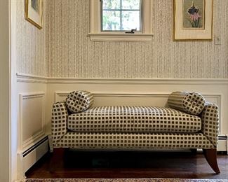 Item 7:  Kisabeth Chaise with Pillows - 52"l x 22.5"w x 21.5"h:  $695