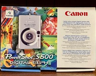 Item 154:  Canon PowerShot S500 Digital Camera:  $28
