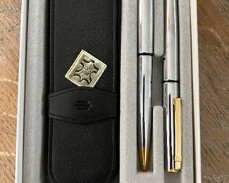 Item 182:  Vintage Diplomat Fountain & Ball Point Pen:  $85