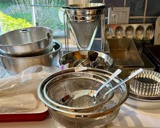 Large variety of baking items available at the sale!