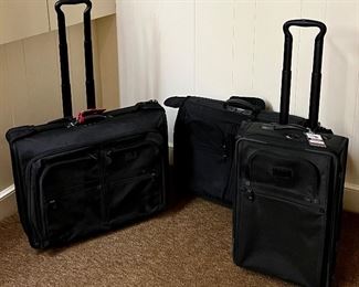 Item 269:  (2) Tumi Rolling Garment Bags:  $95 each                                                             Item 270:  Tumi Rolling Carry-on Bag: $125