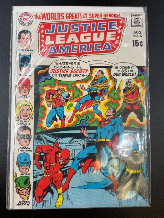 KEY Justice League of America Silver Age 15 Cent Comic