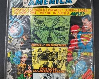 Silver Age DC Comic Justice League of America Giant Issue