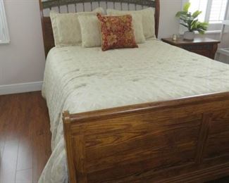 Queen Size Bed Frame/Mattress & Box Spring