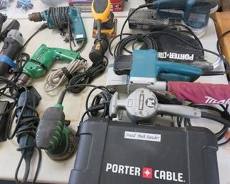 Porter Cable Small Hand Sander/ Drills