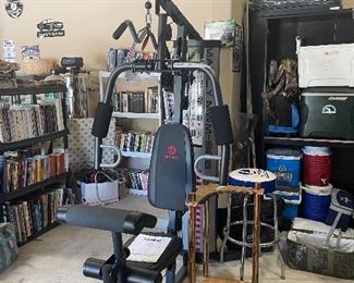 like new home gym- has manual and looks great 