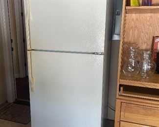 2 door working  garage fridge -