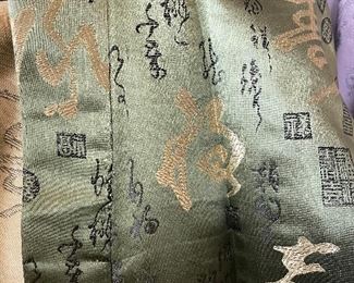 silk japanese authentic kimono 