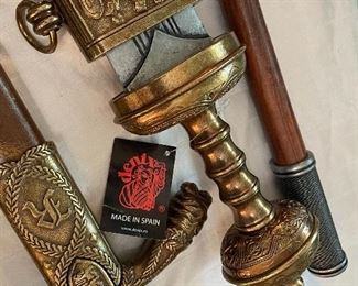 collectible  replica swords - 