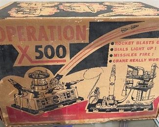 Deluxe Reading Operation X500 Playset in Box