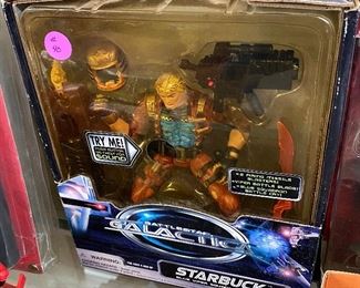 Battlestar Galactica Starbuck Figure in Box