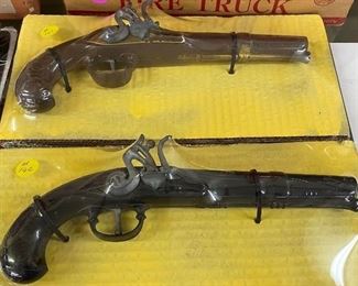 Vintage Plastic Pirate Pistols