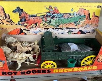 Ideal Roy Rogers Buckboard with Box