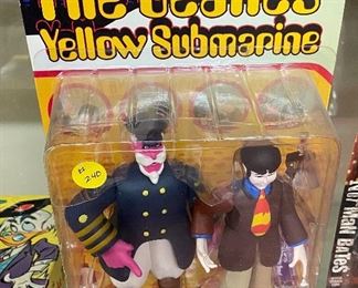 McFarlane The Beatles Yellow Submarine Figures on Card