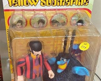 McFarlane Beatles Yellow Submarine Figures on Card