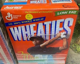 Wheaties Box Featuring Tiger Woods 