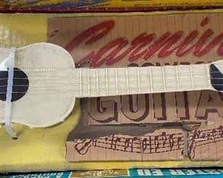 Western Themed Carnival Guitar in Box