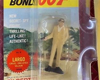 James Bond 007 Largo Figure on Card