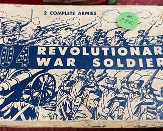 Comic Book Mail Away Revolutionary Soldiers in Box