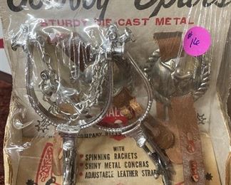 Halco Cowboy Spurs in Package