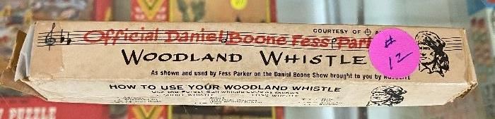 Daniel Boone Woodland Whistle