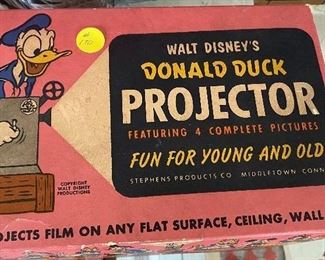 Walt Disney's Donald Duck Projector in Box
