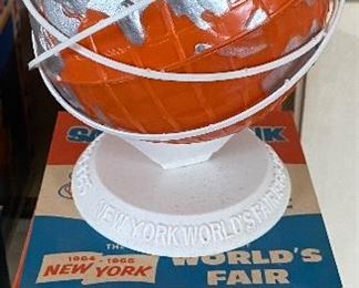 Two New York's World's Fair Unisphere Banks in Boxes