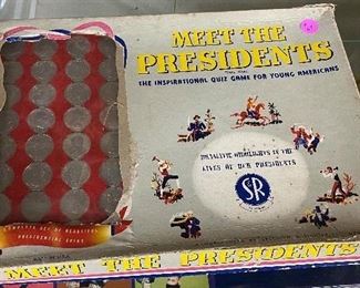 Meet the Presidents Game in Box