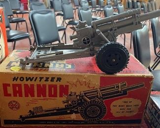 Marx Howitzer Cannon in Box