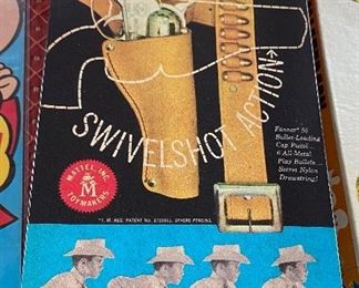 Mattel Bullet-Belt Swivel Shot Trick Holster Fanner 50