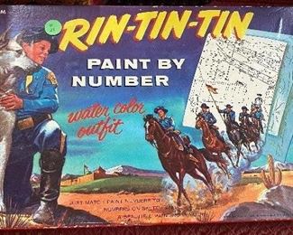 Rin Tin Tin Paint by Number Set