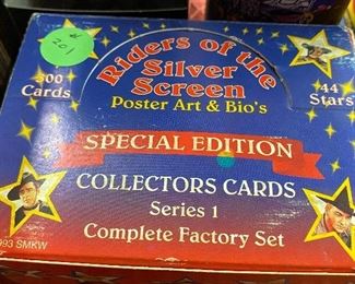 Riders of the Silver Screen Collectors Cards