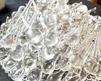 $4 each; vintage tear drop chandelier crystals; lots of them; add sparkle to your room