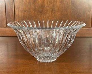 CRYSTAL GLASS BOWL | h. 5 x dia. 10 in.